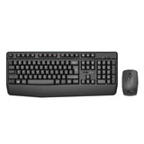 PROMATE Wireless Ergonomic Keyboard & Contoured Mouse (Pro# PROCOMBO-14)