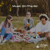 PROMATE 5W Wireless HD Bluetooth Portable Speaker With Built-In (Pro# CAPSULE-3.BLK)