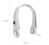 Rechargeable Hands Free Bladeless Neck Fan (Pro# FAN314)
