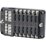 SAVITECH - 12 Way Fuse Block with Bus Bar (Pro# FUS551)