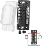 6 Way Fuse Block Screw Terminal (Pro# FUS552)