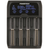 4-Channel Universal Fast Charger with LCD (Pro# MB3703)