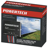 10A PWM Solar Charge Controller 12/24V with Timer Function IP67 (Pro# MP3756)