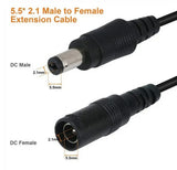 SAVITECH - DC2.1MM Extension Cable 5m (Pro# POR523)