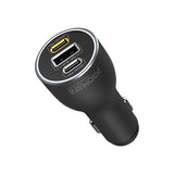 120W USB-C Car Charger for Phone, Tablet, Notebook/Macbook (Pro# POWERDRIVE-120)