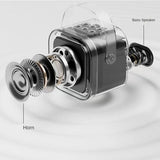 6W Mini Rechargeable Portable Amplifier Speaker with Wireless Microphone  & LED Dancing Lights/ Karaoke (Pro# SPK002)