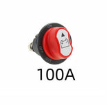 100A Panel Mount Battery Isolator Switch with Removable Key (Pro# SWT332)