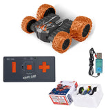 Mini Rechargeable Tornado R/C Orange Stunt Car (Pro# RCC610)