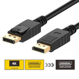 SAVITECH - 3M 4K 60Hz Display Port DP Male to DP Male Cable (Pro# HDC311)