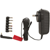 15V DC 2A Power Supply 7DC Plugs (Pro# MP3492)