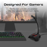 VERTUX Gaming Omni-Directional Distortion Free Microphone