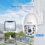 Wi-Fi IP Camera 1080P - Outdoor PTZ (Pro# CAA203)