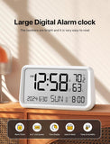 Digital Alarm Clock with Temperature & Humidity Display 8.4 inch with Background Light (Pro# THM316)