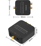 Digital Optical Coaxial Audio Converter Support 192K (Pro# ADC210)