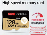 Lenovo - 128GB V30 A2 U3 Micro SD Memory Card - 130MB/S (Pro# COM129)