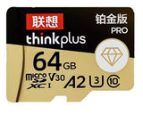 Lenovo - 64GB V30 A2 U3 Micro SD Memory Card - 130MB/S (Pro# COM164)