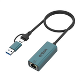 USB-C/USB-A 3.0 to Ethernet Gigabit Adapter (Pro# COM310)