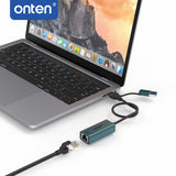 USB-C/USB-A 3.0 to Ethernet Gigabit Adapter (Pro# COM310)