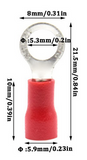 Red Eye Style Crimp Terminal Pack of 10 (Pro# CST130)