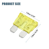 20A Yellow Standard Blade Fuse (Pro# FUS308)