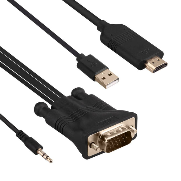 VGA to HDMI Adapter with Audio (Pro# HDC313)