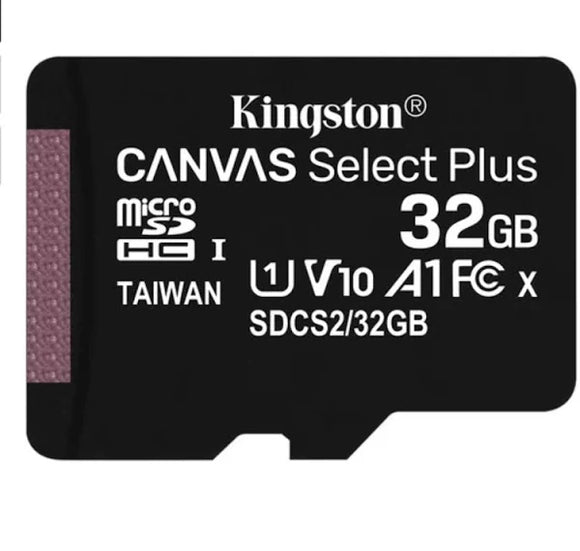 32GB Micro SD Memory Card - 100MB/S