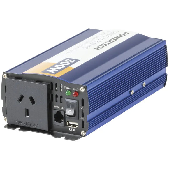 300W 12VDC to 230VAC Pure Sine Wave Inverter - Electrically Isolated (Pro# MI5732)