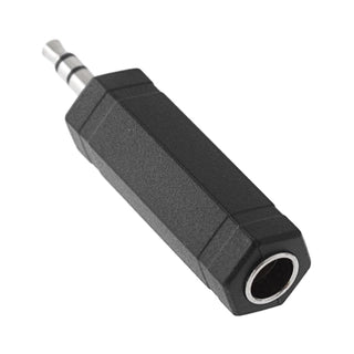 3.5mm Stereo Plug to 6.5mm Stereo Socket Adaptor (Pro# PAA108)