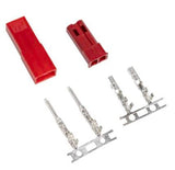 Red JST Crimp Connectors 2-Way 2Pk (Pro# PLG013)