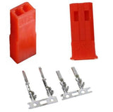 Red JST Crimp Connectors 2-Way 2Pk (Pro# PLG013)