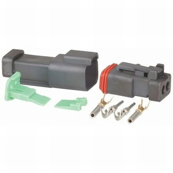 2 PIN DEUTSCH CONNECTOR PAIR (Pro# PLG040)