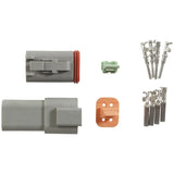 SAVITECH - 4 PIN DEUTSCH CONNECTOR PAIR (Pro# PLG042)