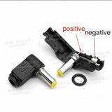 5.5 x 2.1mm DC Power Male Plug 90 Degree Male Length 14mm (Pro# PLG522)