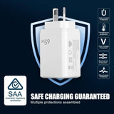 65W USB C and USB A Charger (Pro# POR027)