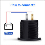 65W 12v/24v Panel Mount USB-A & USB-C Fast Charging Power Socket (Pro# POR511)