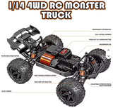 High Speed 4WD Off Road R/C Car 1:14 (Pro# RCC620)