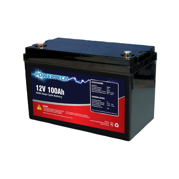 12V 100Ah AGM Deep Cycle Battery V2 (Pro# SB2560)