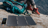 25W Folding Solar USB Charger, QC3.0, Ultra Fast Charging (Pro# SOF025)