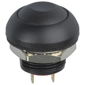 IP65 Rated Dome Pushbutton Switch Black (Pro# SWT121 )