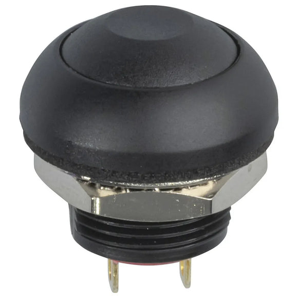 IP65 Rated Dome Pushbutton Switch Black (Pro# SWT121 )