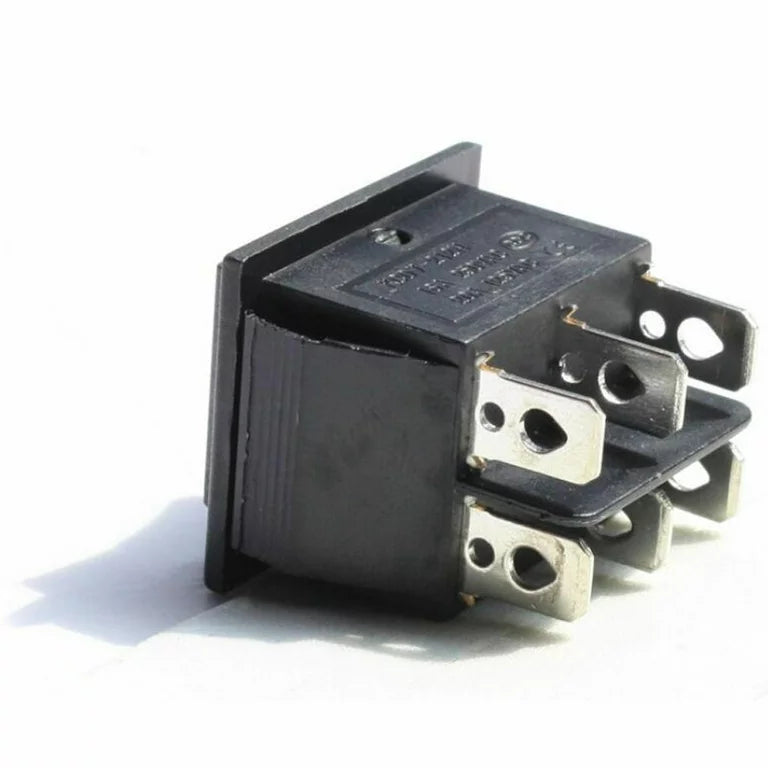 240V AC 15A DPDT ON-OFF Rocker Switch 6 Pin (Large) (Pro# SWT109) – N ...