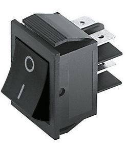 240V AC 15A DPST ON-OFF Rocker Switch 4 Pin (Large) (Pro# SWT111)