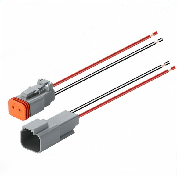 SAVITECH - 2 Pin Deutsch W/Proof Connector with cable (Pro# PLG041)