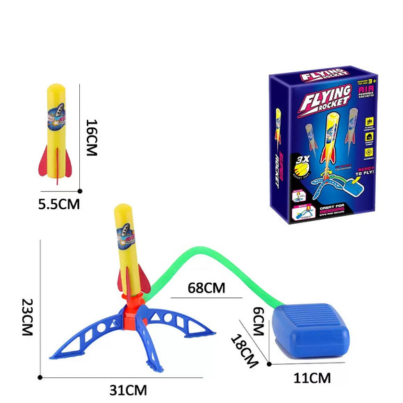 Air Powered Rocket Launcher with Rockets (Pro# TOK105)