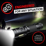 Axefury Flashlight A5 700 Lumens Tactical Waterproof Led 6 Modes Flashlight (Pro# TOR076)