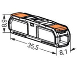 WAGO, Inline 221 Wire Splice Connector (Pro# TSS212)