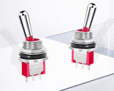Waterproof IP67 SPDT Center Off Momentary Toggle Switch (Pro# SWT123 )