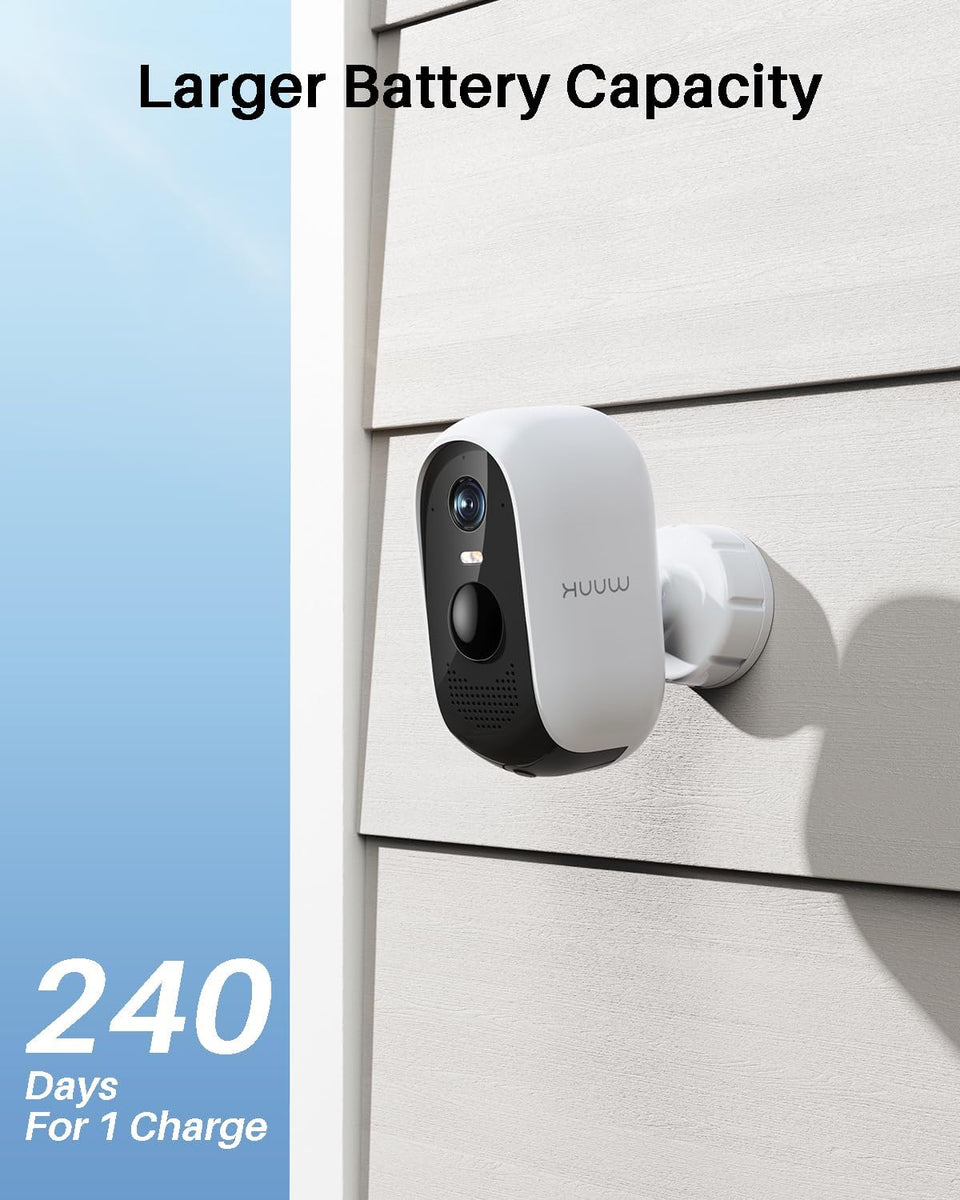 WUUK Wireless Cam Pro Kit 2K Resolution (Pro# CAA242) – N-Tech 2021 Ltd