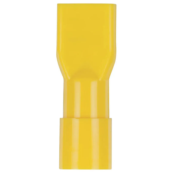 Yellow Female Spade Style 6.8mm Fully Insulated Crimp Terminal Pack of 10 (Pro# CST322)