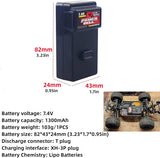 Spare 7.4V 1300mah Battery for RCC620 (Pro# RCC621)